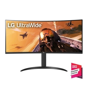 34 Inch Curved UltraWide™ QHD 1440P HDR 10 160Hz USB Type-C™ Monitor with AMD FreeSync™ Premium Pro 34WP75C-B
1