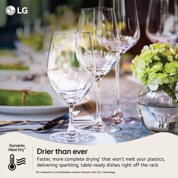 LG LDNPM654S Dynamic Heat Dry, Drier than ever