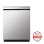 LG LFDS22520S_LRGL5821S_LDFN3432T Dishwasher with America's Most Reliable badge Front View