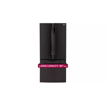 22 cu. ft. Large Capacity 30" Wide 3-Door French Door Refrigerator