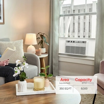 Area (square feet)
Capacity (BTU)