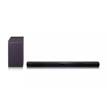 2.1ch 300W Sound Bar with Wireless Subwoofer and Bluetooth® Connectivity