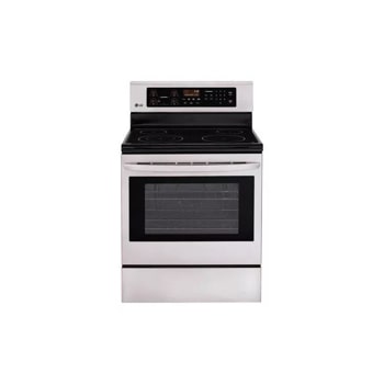 6.3 cu. ft. Capacity Electric Single Oven Range with 4 Cooktop Elements