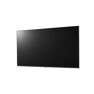 43” UL3J-E UHD Digital Signage with webOS™ 6.0 right angle view