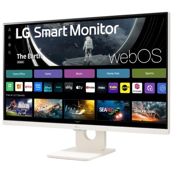 27 Inch Full HD IPS Smart Monitor with webOS and Built-in Speakers