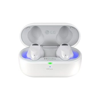 LG TONE Free ® T90S Dolby Atmos® True Wireless Bluetooth Earbuds, White