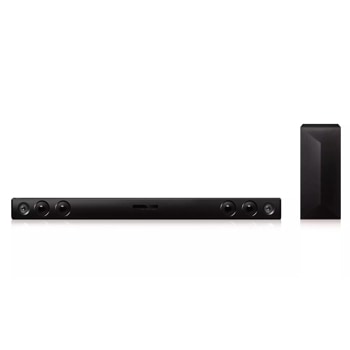 2.1ch 300W Sound Bar with Wireless Subwoofer and Bluetooth® Connectivity