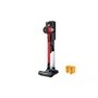 Front view of the LG CordZero™ A9 Charge Cordless Stick Vacuum - Matte Red - A905RM. 