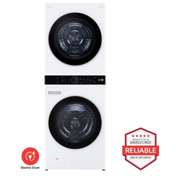 LG WKHC252HWA Electric Dryer Brought to You by Americas Most Reliable Line of Appliances - Front View