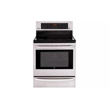 6.3 cu. ft. Capacity Single Oven Electric Range with Infrared Heating™ and EasyClean®
