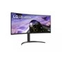 LG 34WP65C-B 34 inch Curved Ultrawide Monitor left side angle view
