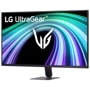 LG 32G403B-B UltraGear Gaming Monitor with colorful display and adjustable stand - Side Angle