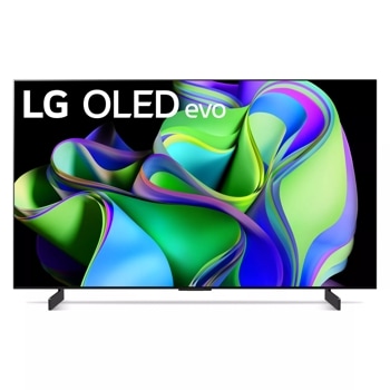 LG 42 Inch Class C3 Series OLED evo 4K UHD Smart webOS 23 w/ ThinQ AI TV