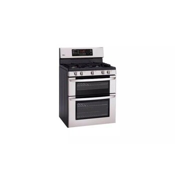 6.1 cu. ft. Capacity Gas Double Oven Range with EasyClean® and IntuiTouch™ Controls