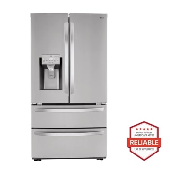 28 cu ft. Smart Double Freezer Refrigerator with Craft Ice™
1