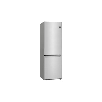 12 cu. ft. bottom freezer counter depth refrigerator left side angle view