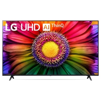 LG 65UR8000 65 inch 4K UHD LED TV with ai thinq front view
