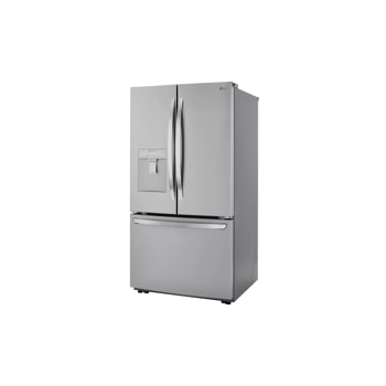 29 cu. ft. french door refrigerator right side angle view