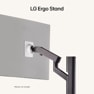 LG Ergo Stand 
*Monitor not included