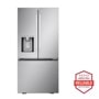 20 cu. ft. 3-Door French Door, Counter-Depth MAX™ Refrigerator with Hybrid Handles