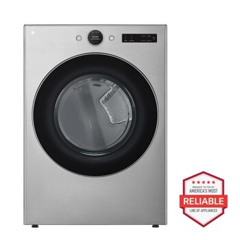 7.4 cu. ft. Ultra Large Capacity Smart Front Load Gas Dryer with Sensor Dry & Steam Technology