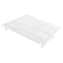 ACQ86486001 LG refrigerator accessory clear plastic storage tray with adjustable dividers