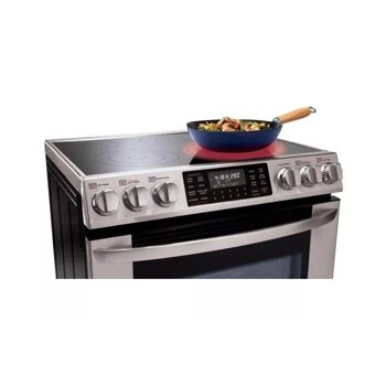 5.4 cu. ft. Capacity Electric Single Oven Slide-In Range with Dual Convection and Baking Drawer