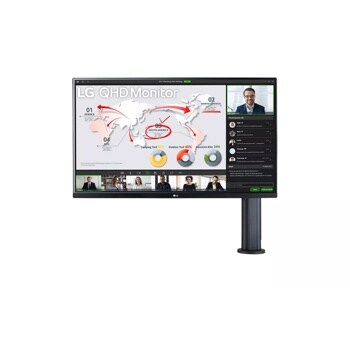 32" Ergo QHD IPS Monitor with USB Type-C™