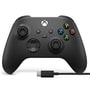 EP229943 Xbox gaming controller with dual analog sticks, directional pad, action buttons, and USB-C cable