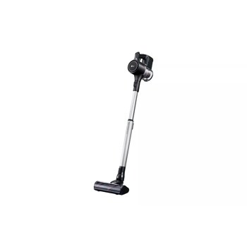 lg a9 cordzero vacuum tilted right side angle view with battery