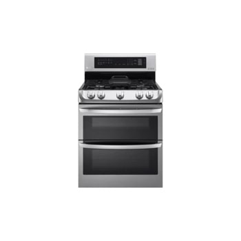 6.9 cu. ft. Gas Double Oven Range with ProBake Convection®, EasyClean® and Gliding Rack LDG4315ST1