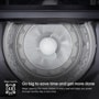 
Detergent
Liquid
Mega Capacity
4.8 CU. FT.
Go big to save time and get more done
Mega capacity fits more clothes in every load and helps you power through laundry day in less time