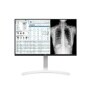 27HJ712C-W Product Gallery Image Front view with infill and stand