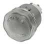 LG 6913W1N002C oven light bulb cover with textured glass lens and gray plastic base