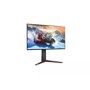 Left side view of the 27 Inch LG UltraGear (27GP95R-B) gaming monitor with 144Hz refresh rate and 1ms (GtG) response time