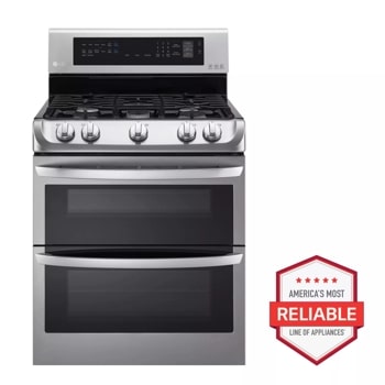 6.9 cu. ft. Gas Double Oven Range with ProBake Convection® and EasyClean®