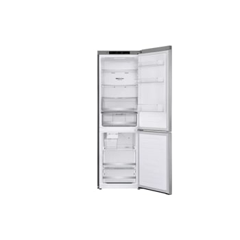 12 cu. ft. bottom freezer counter depth refrigerator empty interior view