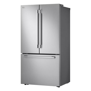 lg studio 27 cu. ft. counter-depth refrigerator right side angle view