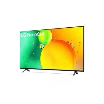 LG 50 Inch Class NANO75 UQA series LED 4K UHD Smart webOS 22 w/ ThinQ AI TV