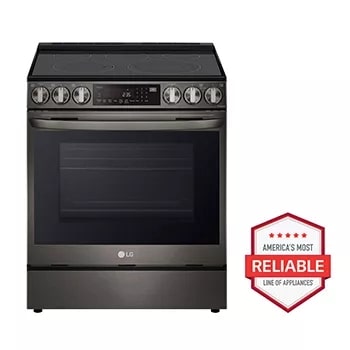 Deluxe Black Stainless Steel Electric Appliance Package
