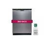 Semi-Integrated Dishwasher with Height-Adjustable 3rd Rack