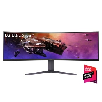 45 Inch UltraGear™ QHD 1440P 1ms 200Hz Curved Gaming Monitor with USB Type-C™ 45GR75DC-B

