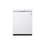 Front view of the Front Control Dishwasher with QuadWash™ and EasyRack™ Plus - LDF5545WW. 