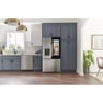 26 cu. ft.instaview® counter-depth max french door refrigerator front view in kitchen