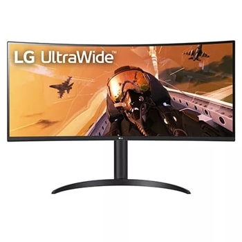 LG 34” LED Curved UltraWide QHD 160Hz FreeSync Premium Monitor with HDR  (HDMI, DisplayPort) Black 34WP65C-B - Best Buy