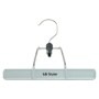 LG Styler clothing hanger with metal hook and plastic base Front View