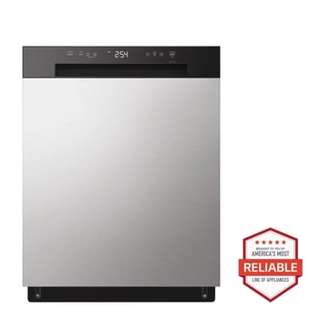 Front Control Dishwasher with Rust-Resistant Stainless Steel Tub and Dynamic Dry™
