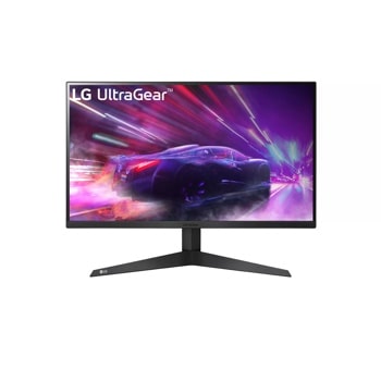 Front view of the 24 Inch LG UltraGear (24GQ50F-B) gaming monitor with 165Hz refresh rate and 1ms (GtG) response time