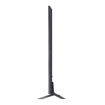 LG 86-inch QNED 4K UHD smart tv side view