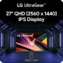LG 27G610A-B 27 Monitor – LG UltraGear 27 Inch QHD 2560x1440 IPS Display